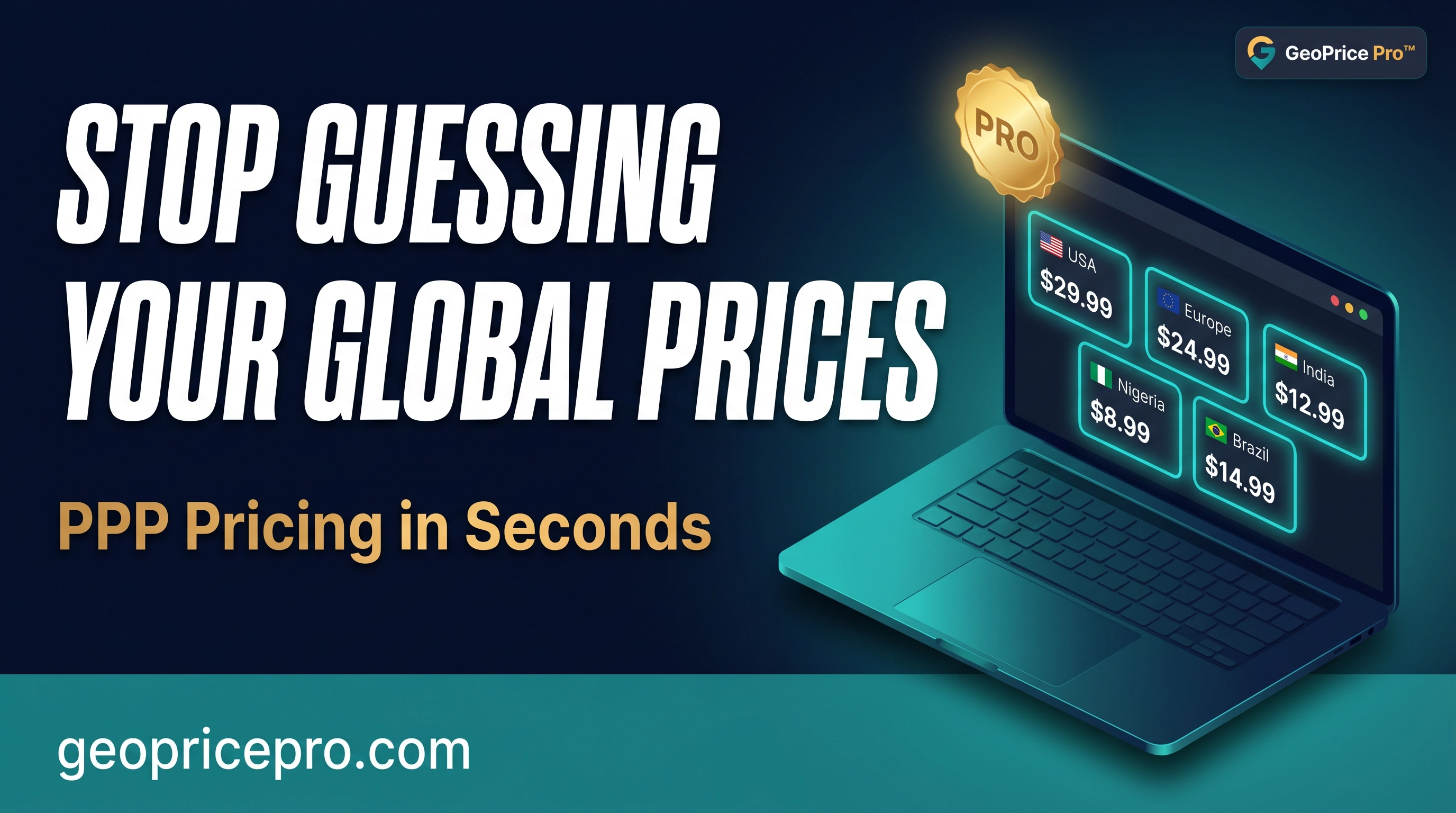 GeoPrice Pro™ — Global PPP Pricing Calculator